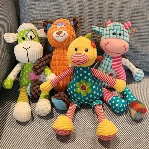 MINMEER Newborn Baby Toys 0 12 Months Cartoon Soft Plush Baby Boy Toys for Toddlers Baby Souvenirs Brinquedos Para Bebe Oyuncak