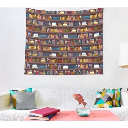 Book Pattern Tapestry Home Decoration Wall Blanket Tapestry Bedroom Wall Hanging Yoga Mat