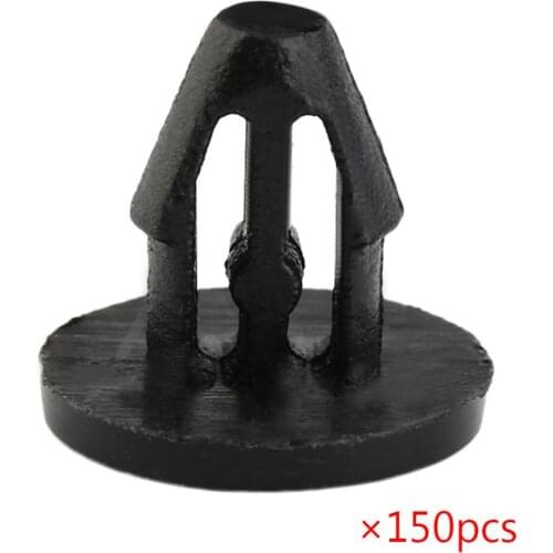 Mini 150Pcs Plastic Rivets Clips Auto Car Fender Interior Panel For Honda for AUDI Rivets Retainer Clips Car Door Buckles