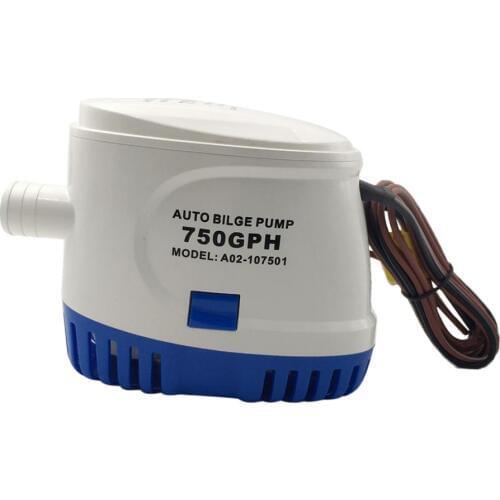 Marine Automatic Submersible Bilge Pump 12V 750 GPH with Float Switch