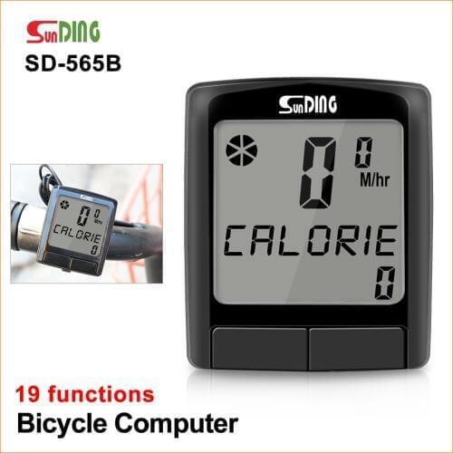 Sunding Multifunctional Waterproof Bicycles Code Table Cycling Equipment Timer Bicycle Stopwatch Computer Odometers SD-565B