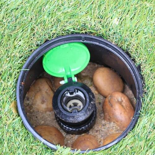 High Quality 6in Garden Lawn Underground Valve Box Cap Sprinkler Watering Valve Cover Lid