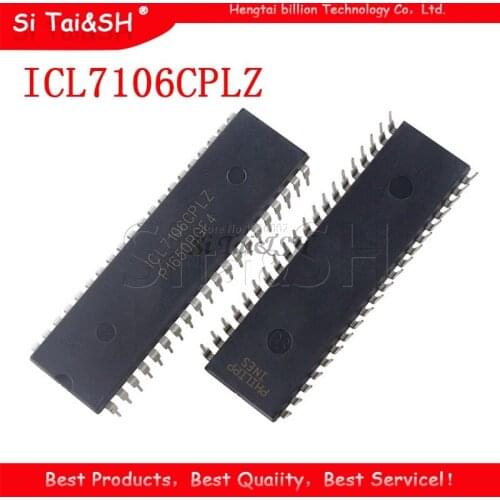 2PCS ICL7106CPLZ DIP40 ICL7106 DIP 7106CPLZ DIP-40 new and original IC