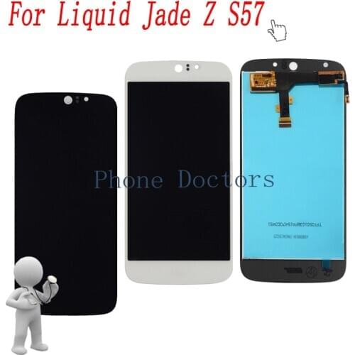5.0" Full LCD DIsplay + Touch Screen Digitizer Assembly For Acer Liquid Jade Z S57 100% Tested