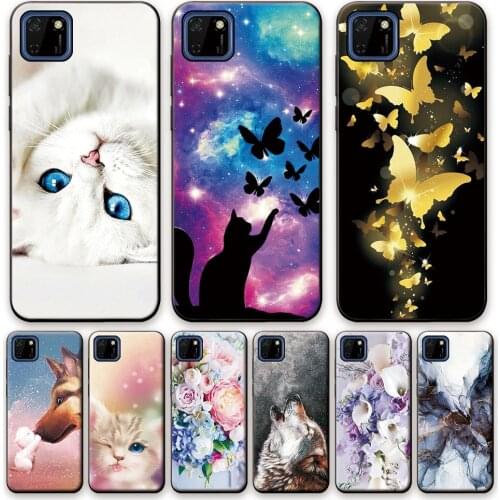 For Huawei Y5P Case For Huawei Y5P DRA-LX9 Y 5P Back Cases Cute Silicone Soft TPU Phone Cover Y5P Y 5 P 2020 Bumper Funda 5.45