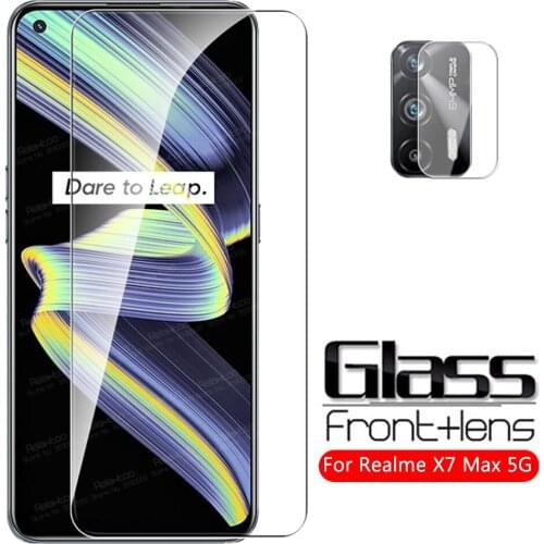 For Realme X7 Max 5G Glass Camera Tempered Glass For Oppo Realme X 7 Max 5G Realmi Realmy X7Max Screen Protector Protective Film