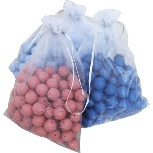 Chewing Teethers beads Jewelry 10MM-12MM-15MM 500pcs/lot New Food Grade Silicone loose Beads DIY Necklaces Baby Bracelets Babies