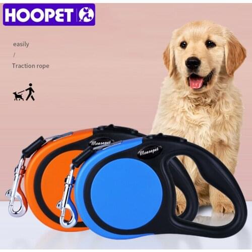 HOOPET Long Pet Leash For Large Dogs Durable Nylon Retractable Big Dog Walking Leash Leads Automatic Extending Dog Leash Rope