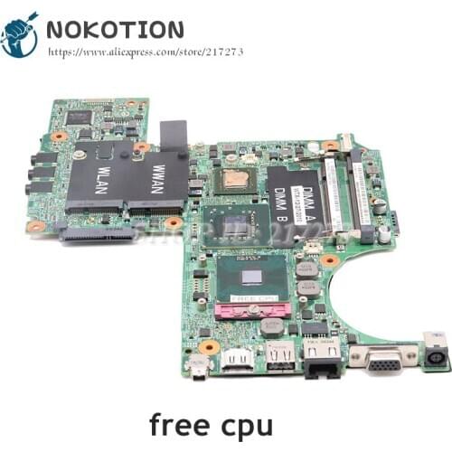 NOKOTION CN-0PU073 0PU073 For Dell XPS M1330 Laptop Motherboard 965PM DDR2 8600M G84-601-A2 update graphics Free CPU