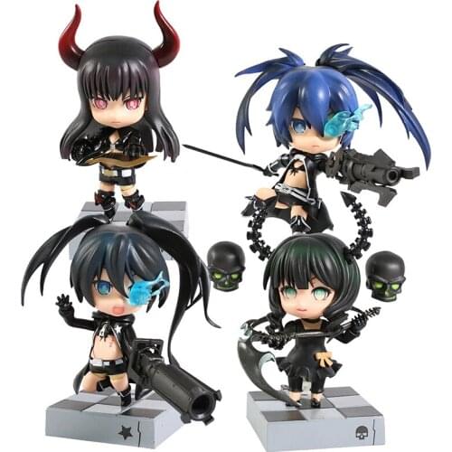 Black Rock Shooter 106 246 Dead Master 128 Black Gold Saw 145 Change Face Movable Joints Collectible Model Toy