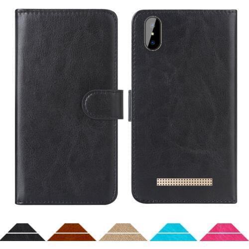 Luxury Wallet Case For INOI 3 Power PU Leather Retro Flip Cover Magnetic Fashion Cases Strap