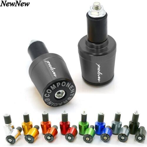 For Bajaj Pulsar 200 NS/200 RS/200 AS 200NS 200RS 200AS 7/8"22MM Motorcycle CNC Handlebar Grips Handle Bar Grip End Cap Plugs