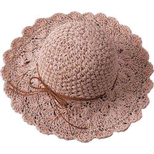 Spring Summer Hat Bob Caps Sports Summer Beach Sun Straw Caps Fisherman Hats Women Straw Sun Hats