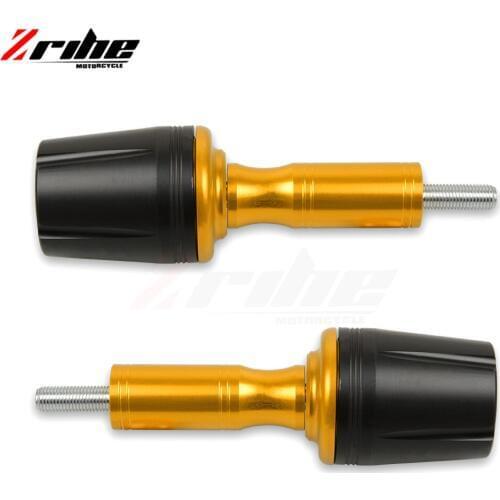 Motorcycle Frame Sliders Crash Falling Protection Anti Crash Protectors CNC Aluminum For KAWASAKI Z900 2017 2018 17 18