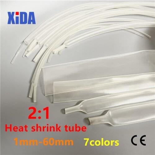 1meter 2:1 Black 5mm 6mm 7mm 8mm 9mm 10mm 11mm 12mm 13mm 14mm Heat Shrink Heatshrink Tubing Tube Wire Sleeving Wrap Wire kits