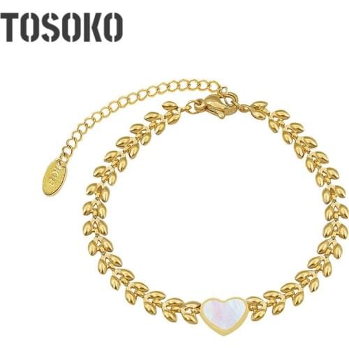 TOSOKO White Bracelets
