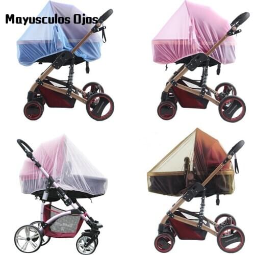 ZH 1PC Mosquito Net Enlargement Encryption Baby Stroller Full Cover Nets