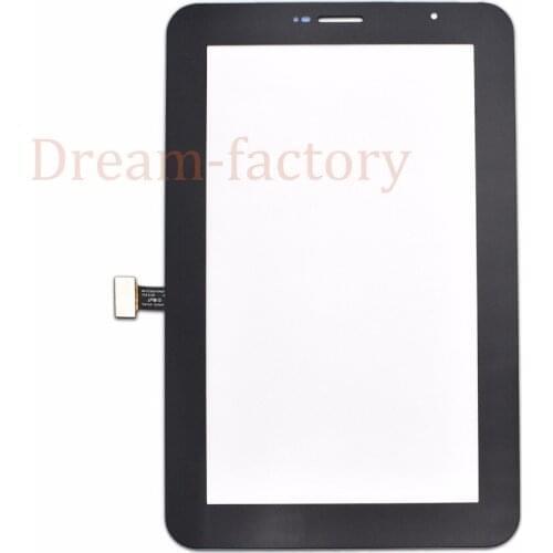 10PCS Touch Panel Screen Digitizer Glass Lens for Samsung Tab 2 7.0 P3100 P3110 with Adhesive