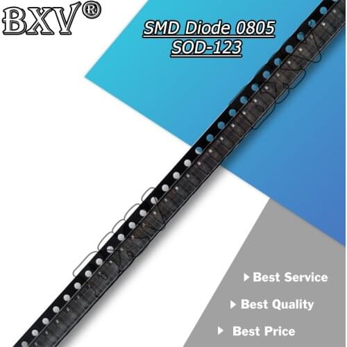 100pcs MBR0520LT1G SOD123 SOD MBR0520 Surface Mount Schottky Power Rectifier