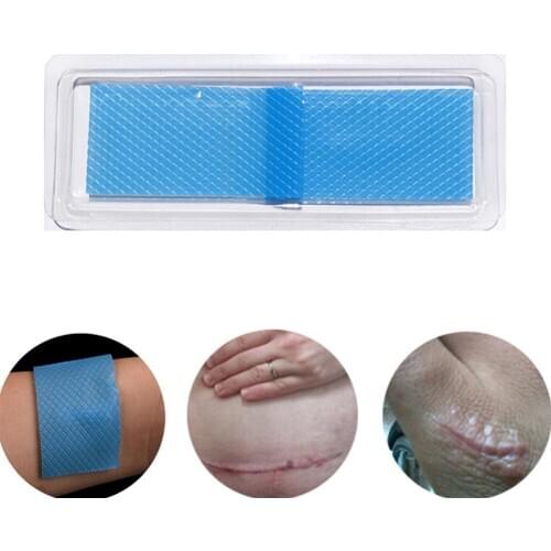 1Pc Silicone Gel Scar Sheet 3.5*12cm Removal Patch Reusable Acne Therapy Silicon Patch Remove Trauma Burn Sheet Skin Repair