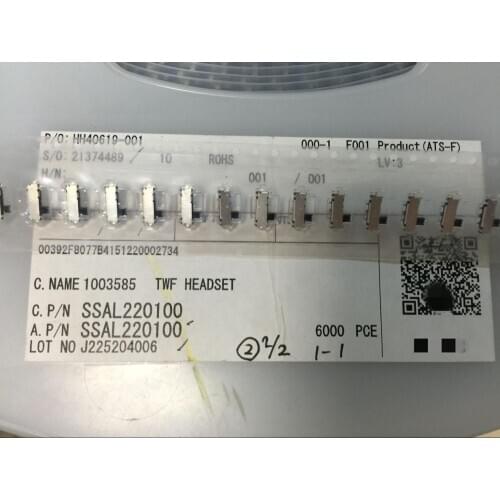 20PCS/LOT Spot switch on SSAL220100 1.2 (H) mm Type 2 stroke unilateral