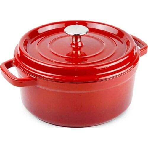 Cast Iron Enamel Pot Cookware Carbon Steel Enamel Dutch Oven Pot Set