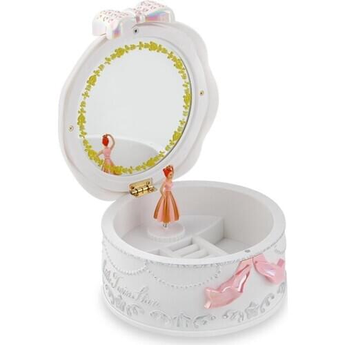 Music Box Children 's Music Box With A Rotating Little Girl Doll Performing Ballet