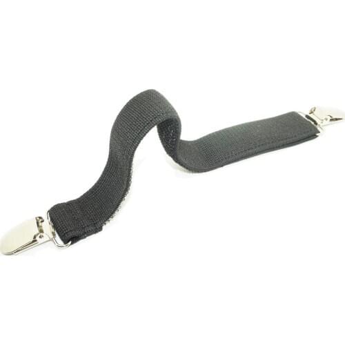 Fishing Cap Eyewear Retainer Hat Leash Windy Clip Holder Black Nylon Cord Strap and Plastic Windproof Clips