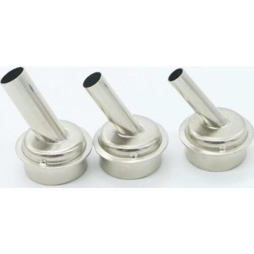 3pcs air gun head for microscope A8 A9 CPU blade fly line 45 degrees Air gun nozzle for quick 861DW TR1300A