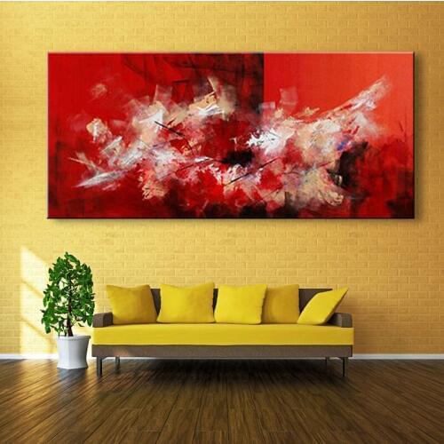 Handmade oil painting on canvas modern 100% Best Art Flower oil painting original directly from artis XD1-263