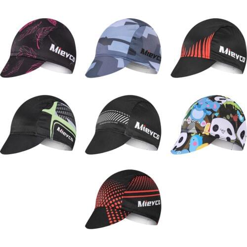Mieyco Multi Colors Cycling Cap Gorras Hombre Headband Bike Cap Bicycle Helmet Wear Outfit BMX Hat Ciclismo Casquette One Size