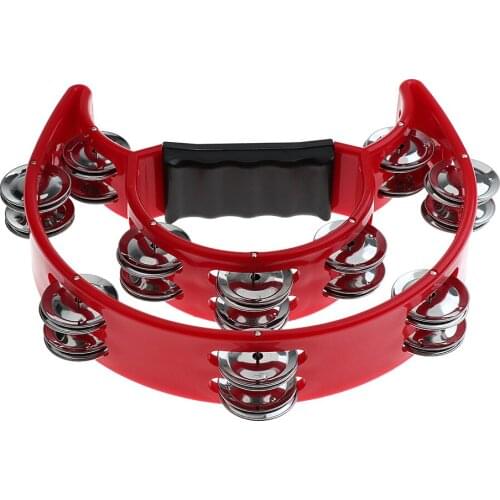 7 Color Music Rattle Musical Tambourine Shaker KTV Party Rhythm Beat Toy