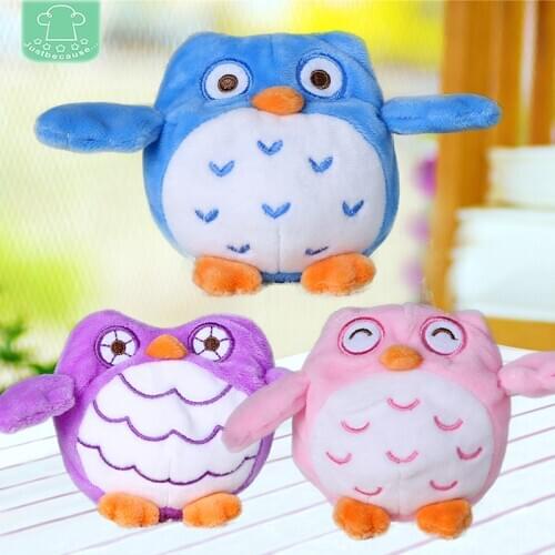 Stuffed Plush soft Toy baby Kids Owl Beanbag, 10CM