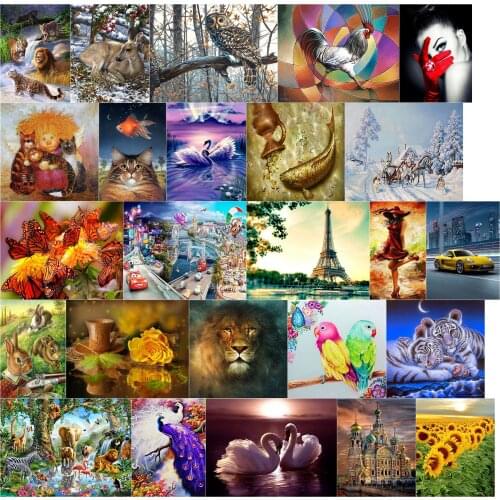 A15190 Animal Elephant Zebra Needlework,For Embroidery,DIY 14CT Unprinted Arts Cross stitch kits Set Cross-Stitching Home Decor