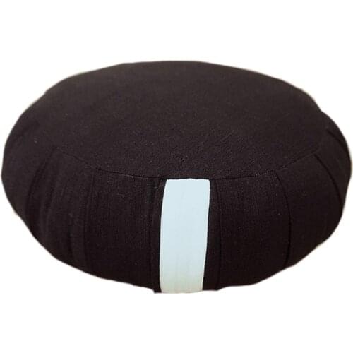 100% Kapok Meditation Pillow Floor Cushion Zafu Yoga Bolster for Zen, Yoga practice or Buddha Meditation Floor Seat Furniture