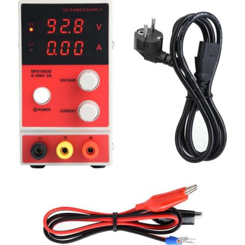 NPS1003D Adjustable Power Supply Digital DC Regulated Switch Power Supply AC220-240V Eu Plug