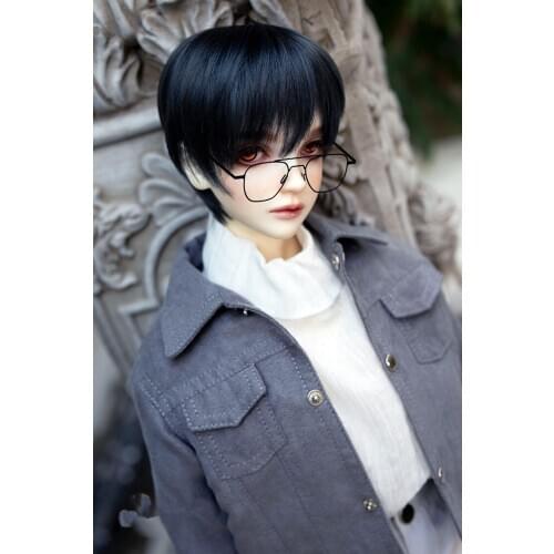 BJD Doll clothes apply to 1-3 uncle suede jacket fitter short coat doll accessories