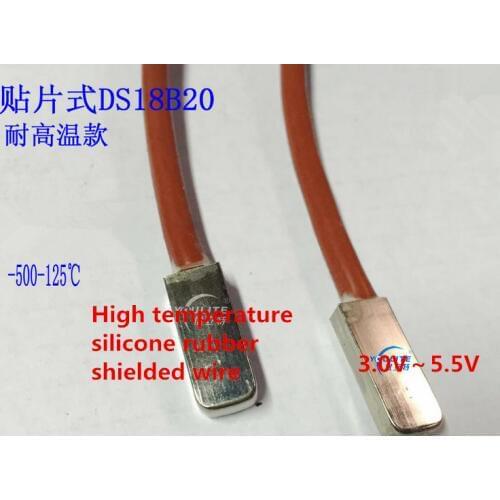 Custom Thermocouple Thermal Resistance Digital Temperature Sensor DS18B20 PT100 1M High Temperature SMD Type Temperature Probe