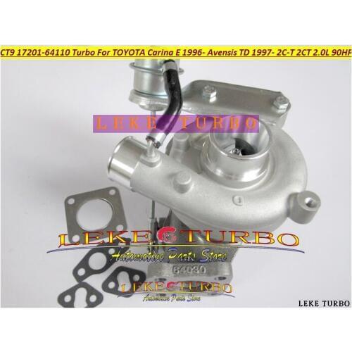 CT9 CT12B 17201-64110 17201 64110 1720164110 Turbo Turbocharger For TOYOTA Carina E 1996- Avensis TD 1997- 2C-T 2CT 2.0L 90HP