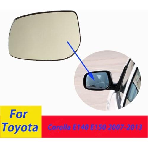 High quality Side View Rearview Heated Replacement Wing Mirror Glass For For Toyota Corolla E140 E150 2007-2013 car accessories