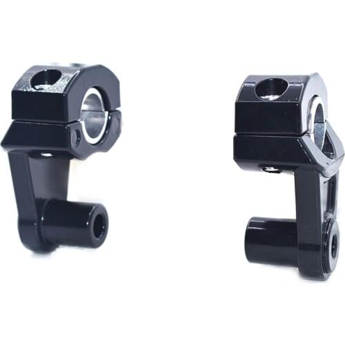 1 pair CNC 22mm 28mm Off Motorcycle Bar Clamps Handlebar riser Adapter for 7/8" 1-1/8 Pit Dirt motorbike