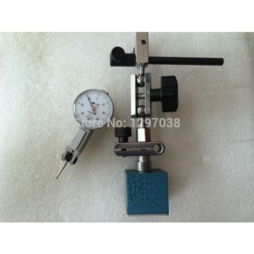 1pcs small Magnetic stand +1pcs Good quality lever indicator 0-0.8 mm