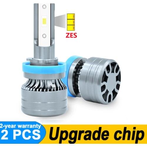 2Pcs H4 H7 LED Headlight Bulb Canbus Super Bright 30000ml CSP Chips H1 H3 H11 H27 880 HB3 9005 9006 9007 6500K Auto Fog Lamp