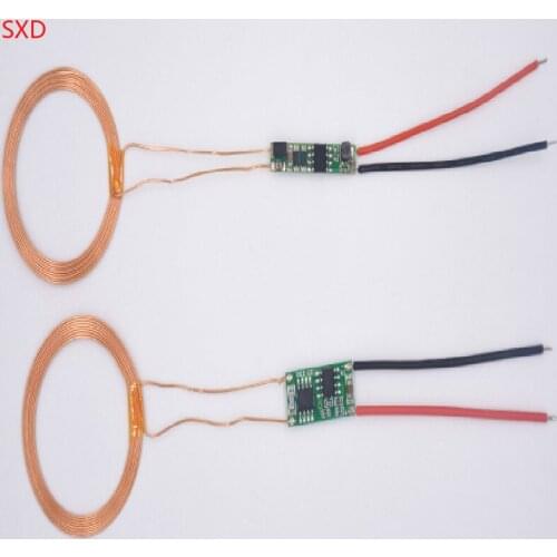 5Set 38mm single layer thin coil xkt412 Circuit diagram of wireless charging power supply module xkt412-11