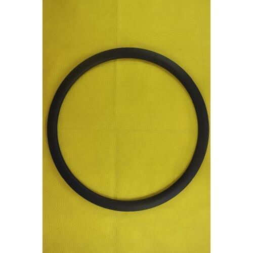 700C Cyclo-cross Bicycle Carbon Rim 3K Twill Matte Finish 38mm Depth Clincher 25mm Width 24 28 32 holes Disc Braking System