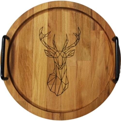 Deer Wooden Tray