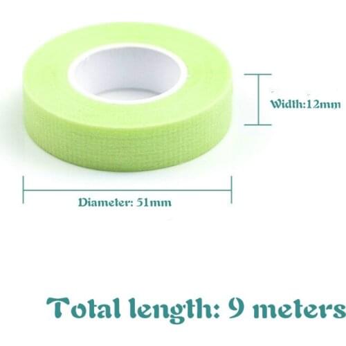 9m Japanese grafted eyelash isolation tape with holes breathable sensitive resistant Non-woven Patches colours eye pad