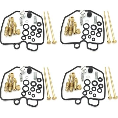 4 Sets for Honda CB750F CB750 CB 750F F Super Sport 1980-1982 1981 Carburetor Repair Rebuild Kit Motorcycle Parts