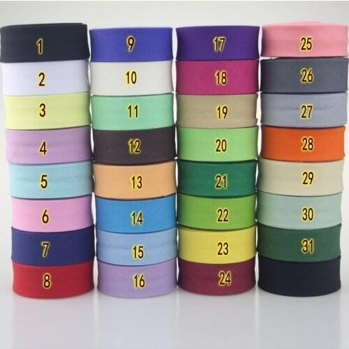 100% Cotton Bias tape, 20mm width 3/4" Ironed Single Fold Binding Bias Tape For Garment Craft DIY Handmaking 5meters