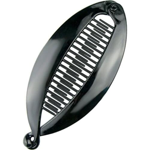 Fashion Women Girls Banana Fishbone Hairpin DIY Hair Clip Grip Barrette Headwear Styling Tools & Accessories